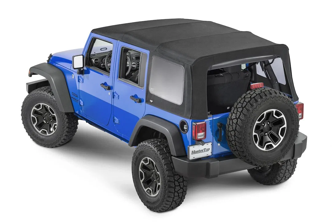 15201924 – MASTERTOP Soft Top, Black MasterTwill® Fabric Uses Factory Doors Includes Tinted Window U - view 2